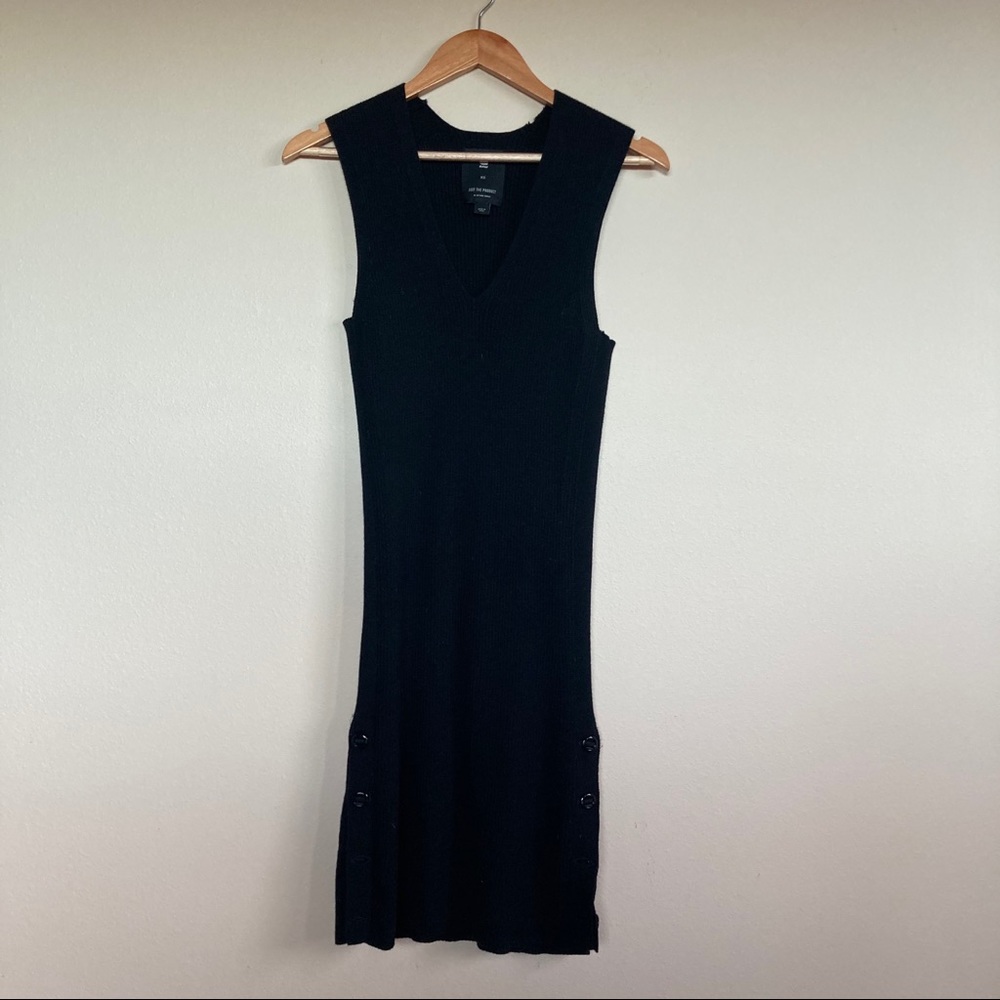 G-Star Raw - Black Knit Sleeveless Dress